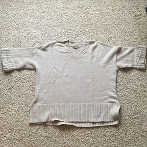 Loft tan, medium oversized sweater.
